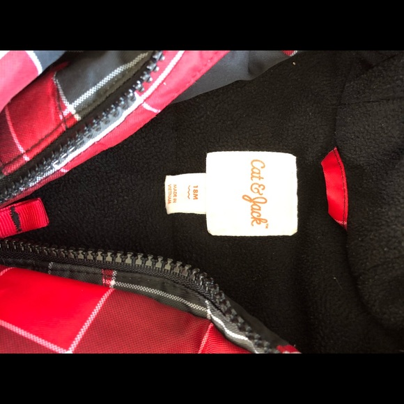 18 mos Cat & Jack Winter Coat - Picture 2 of 2